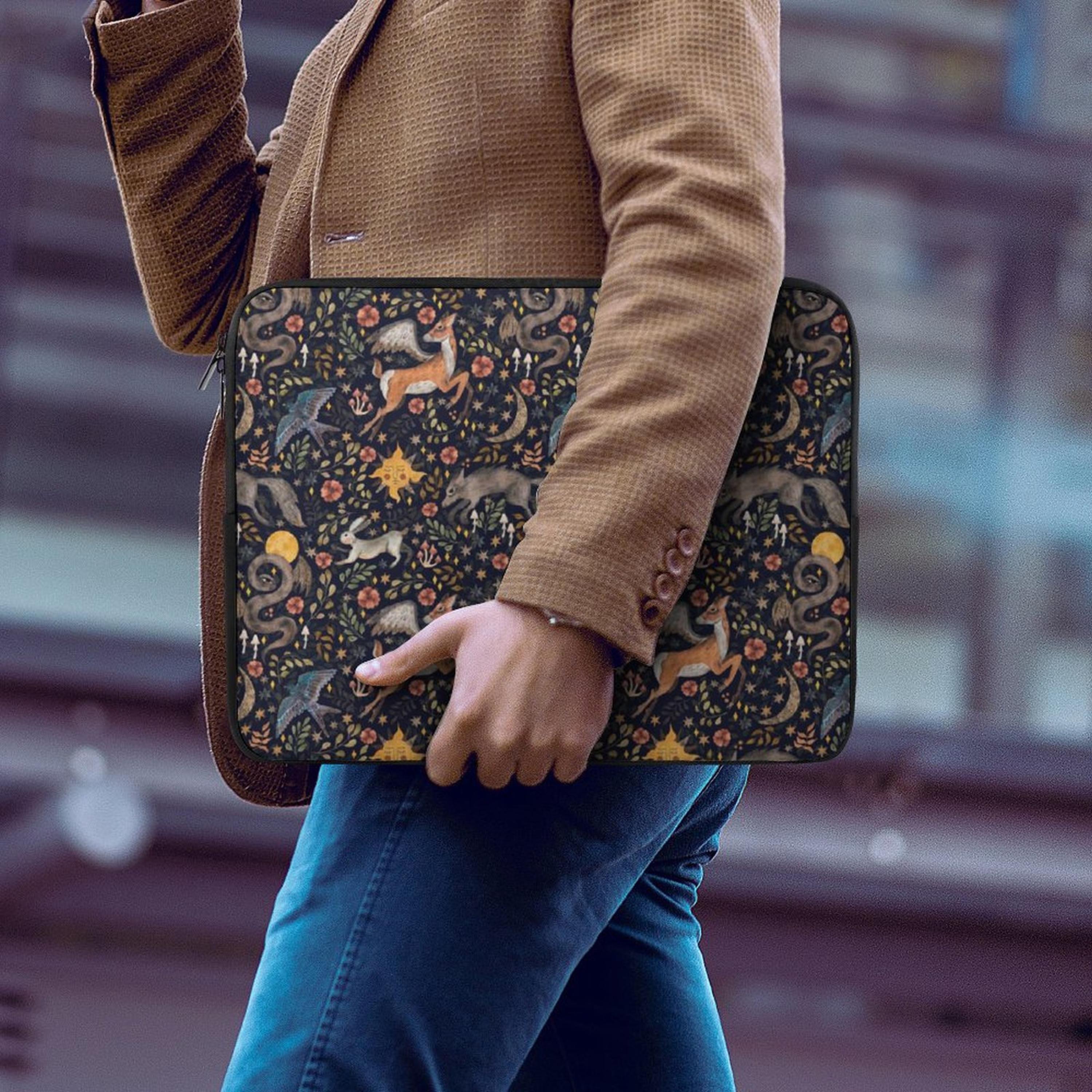 Forest Animals Laptop Sleeve