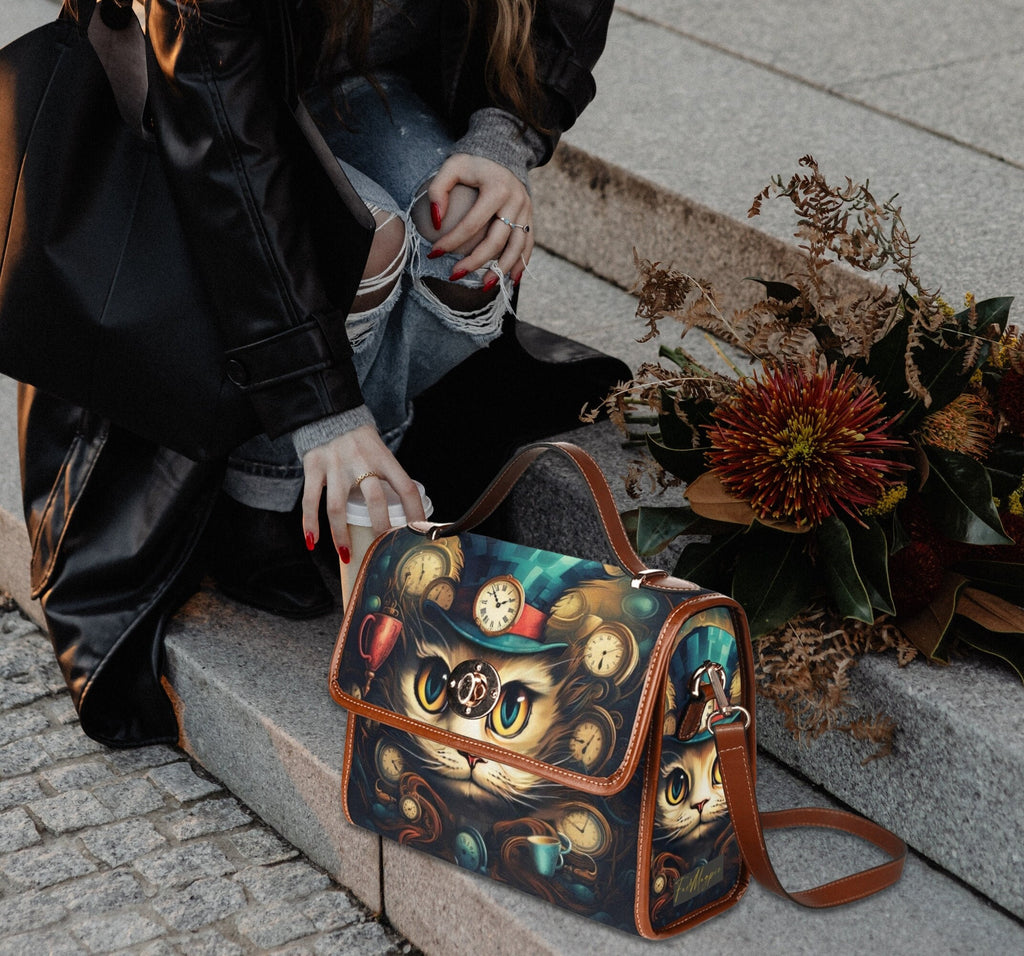 Cheshire Cat Satchel Bag